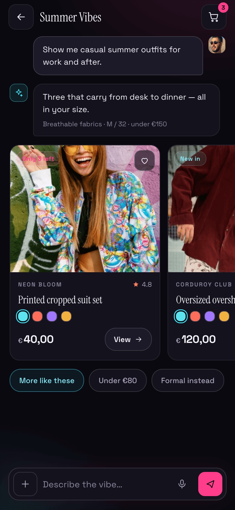 Moods mobile — Suggestions